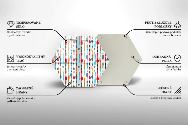 Tocător din sticlă Ilustrație cu lingură