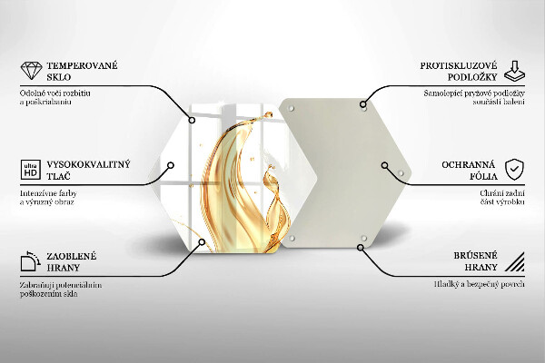 Tocător din sticlă ulei de masline