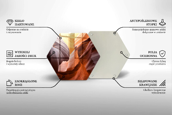 Tocător din sticlă marele Canion