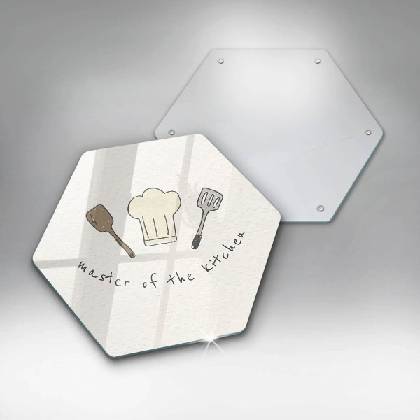 Tocător din sticlă Master of the Kitchen
