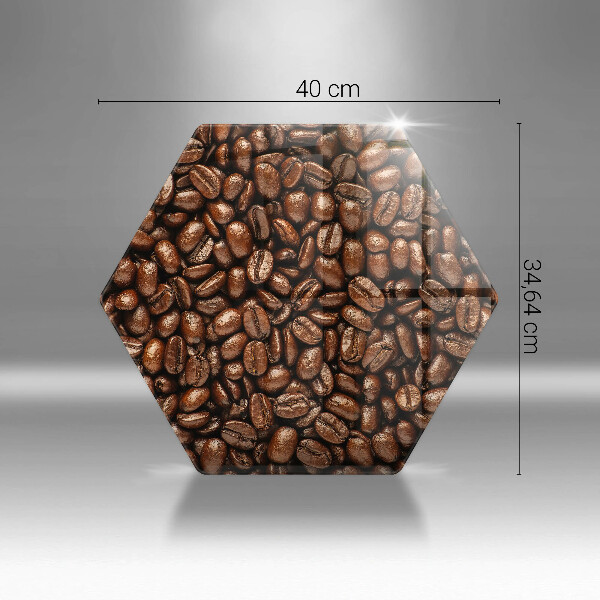 Tocător sticlă Boabe de cafea