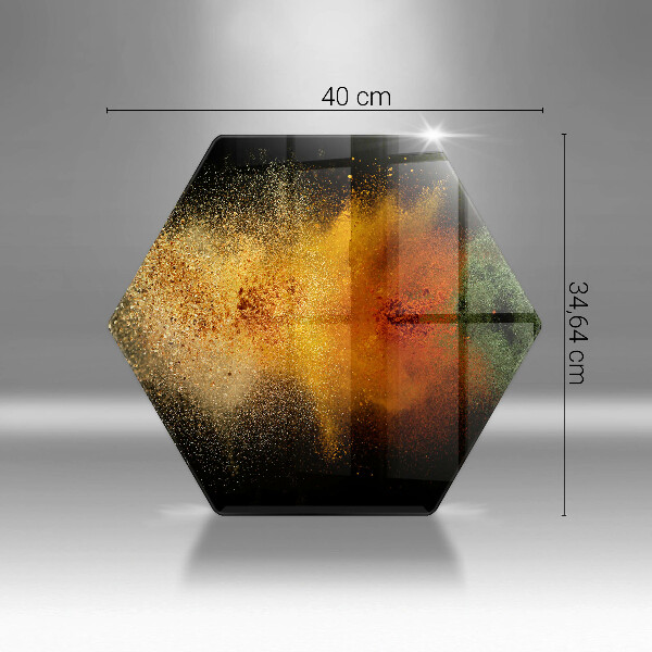 Tocător sticlă Condimente colorate