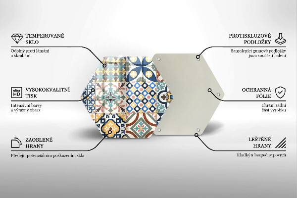 Tocător de bucătărie Placi decorative