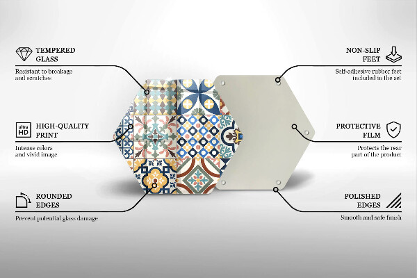 Tocător de bucătărie Placi decorative