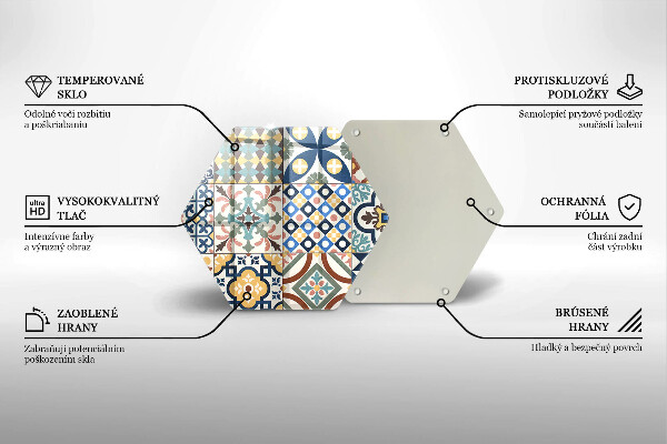 Tocător de bucătărie Placi decorative