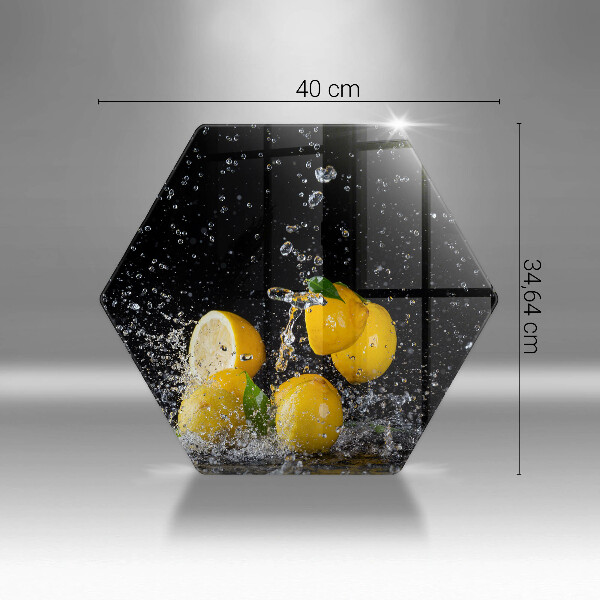 Tocător de bucătărie Fructe suculente de lămâie