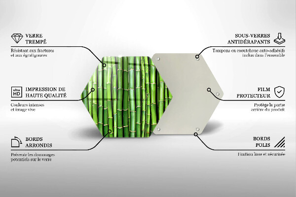 Tocător de bucătărie bambus din natură