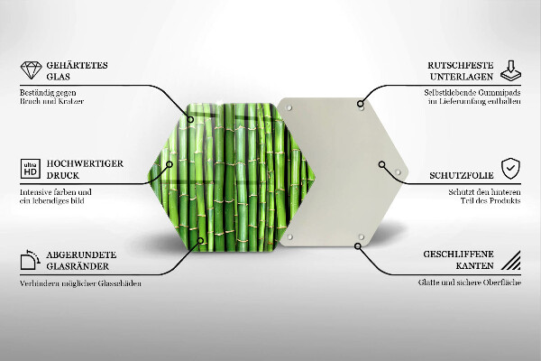 Tocător de bucătărie bambus din natură