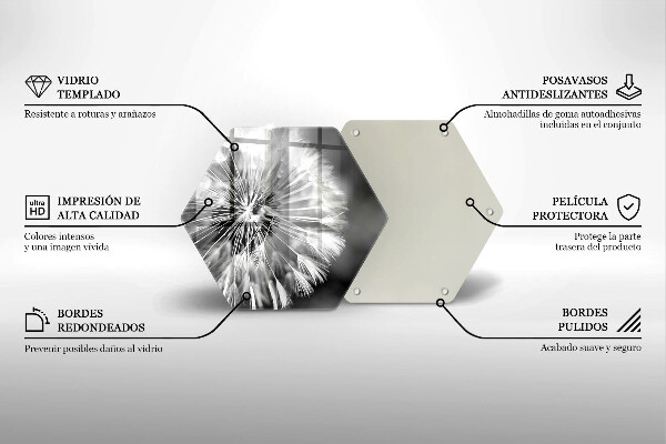 Tocător de bucătărie O păpădie delicată