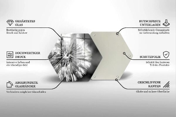 Tocător de bucătărie O păpădie delicată