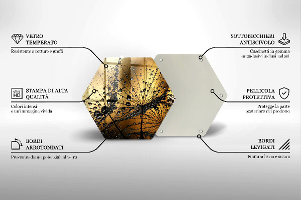 Tocător de bucătărie Rouă și păpădie
