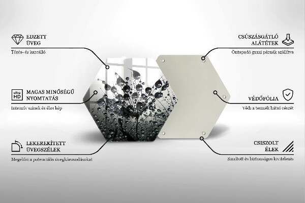 Tocător de bucătărie Păpădie și rouă