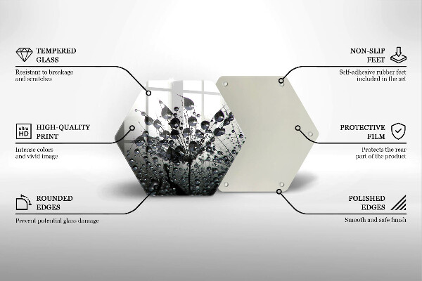 Tocător de bucătărie Păpădie și rouă