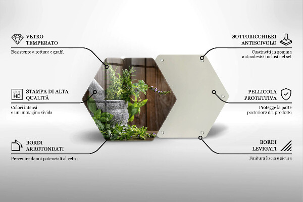 Tocător de bucătărie Plantează ierburi și lemn