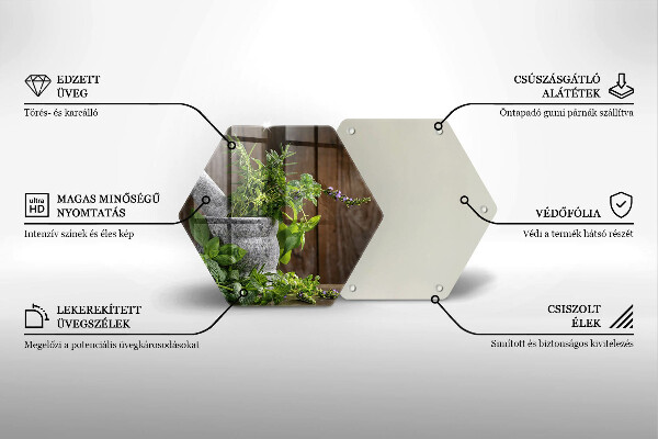 Tocător de bucătărie Plantează ierburi și lemn