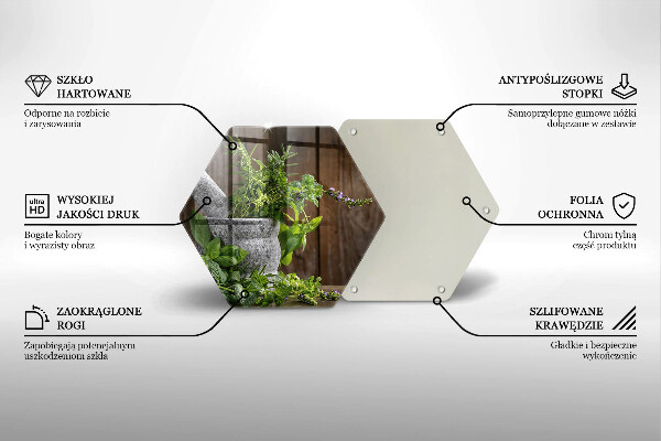 Tocător de bucătărie Plantează ierburi și lemn