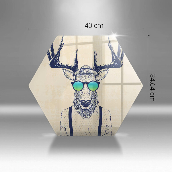 Tocător de bucătărie Ilustrație de bărbat căprior