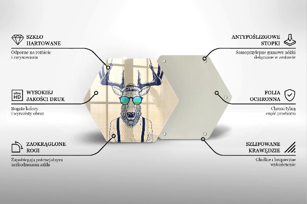 Tocător de bucătărie Ilustrație de bărbat căprior