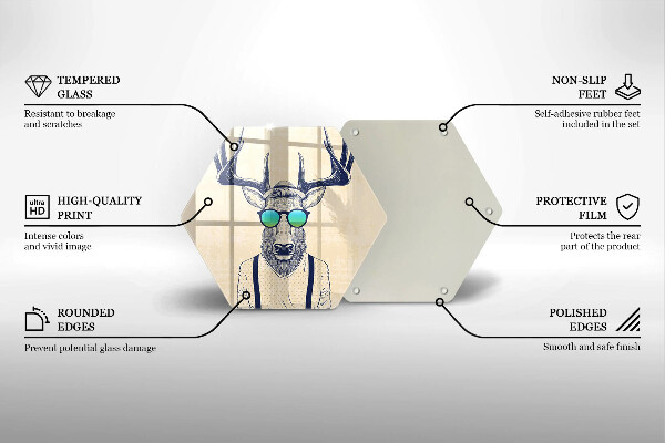 Tocător de bucătărie Ilustrație de bărbat căprior
