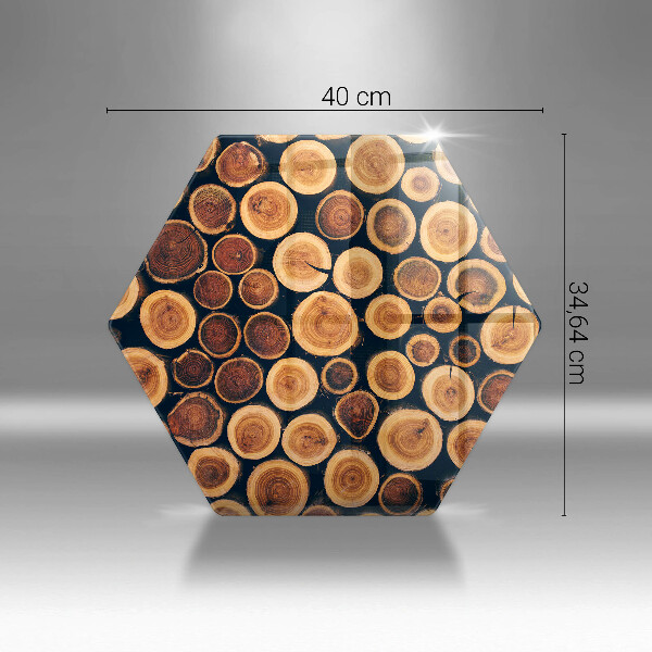 Tocător de bucătărie cioturi de copac din lemn