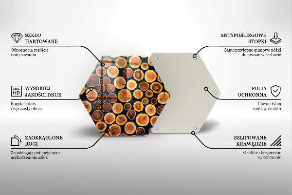 Tocător de bucătărie cioturi de copac din lemn