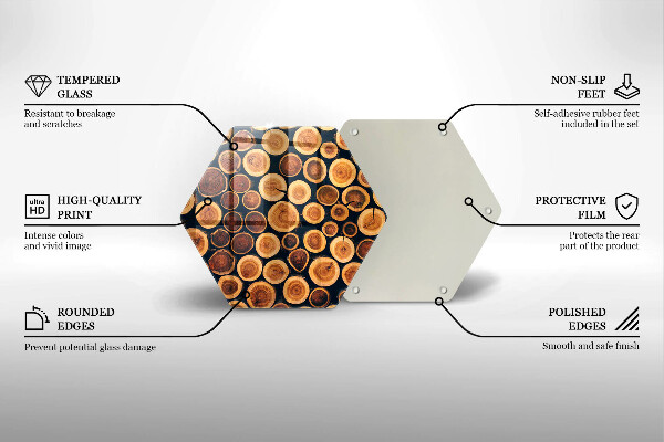 Tocător de bucătărie cioturi de copac din lemn