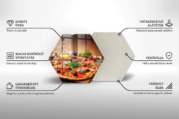 Tocător de bucătărie pizza italiană