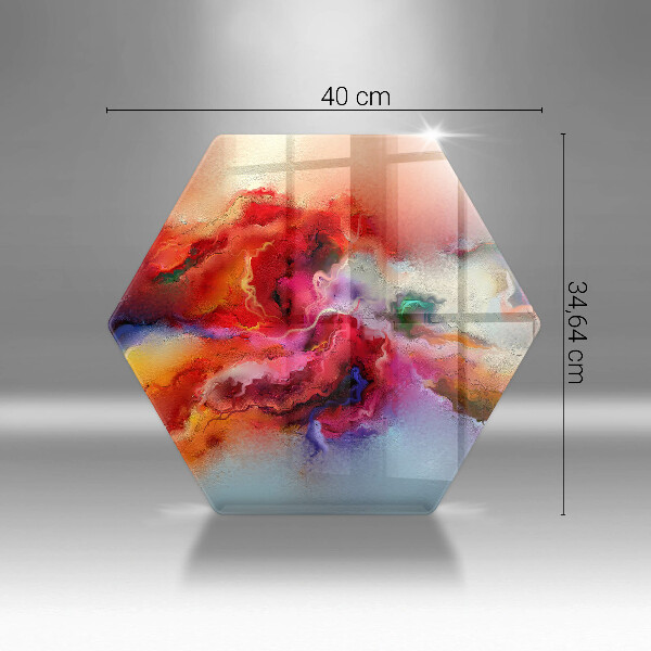 Tocător de bucătărie Abstracție fumurie