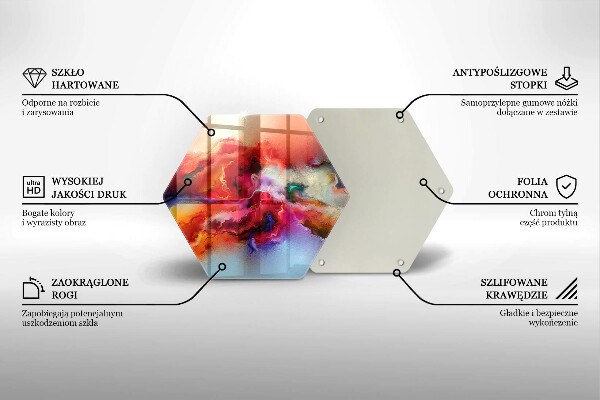 Tocător de bucătărie Abstracție fumurie