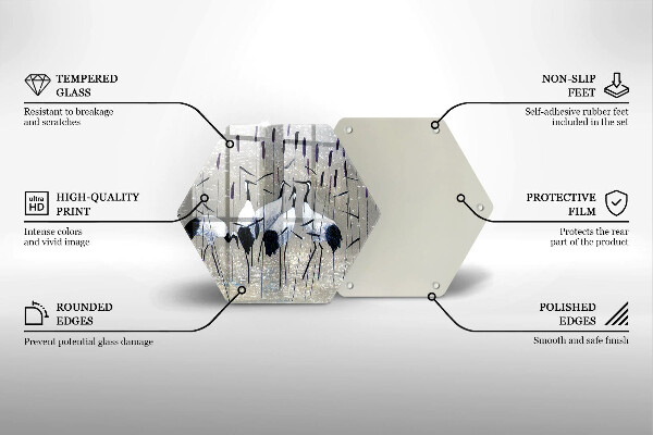 Tocător sticlă Macarale japoneze