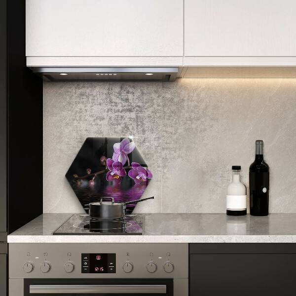 Tocător de bucătărie Apa zen de orhidee