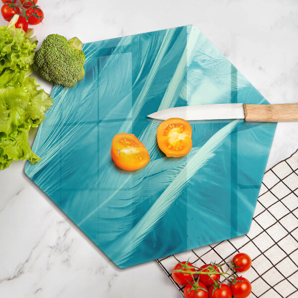 Tocător sticlă Pene delicate