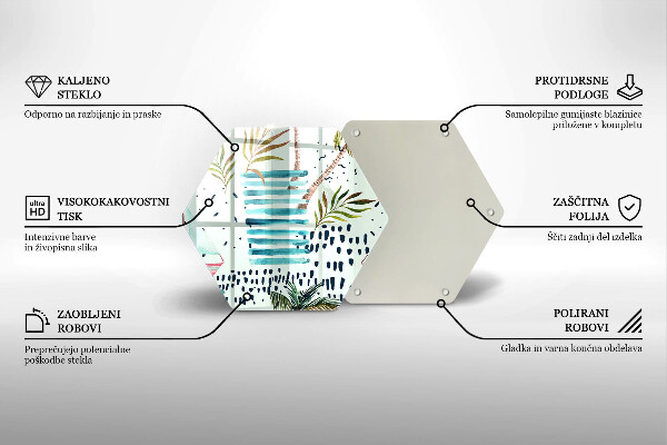 Tocător sticlă Ilustrații de vacanță