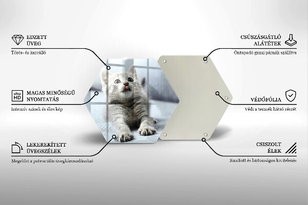 Tocător de bucătărie Pisicuță drăguță