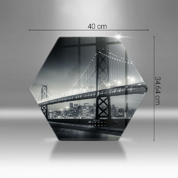 Tocător de bucătărie Podul Benjamin Franklin