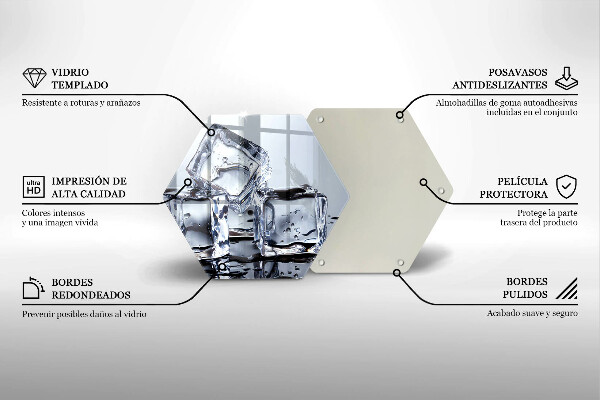 Tocător de bucătărie Cuburi de gheata