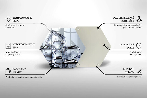 Tocător de bucătărie Cuburi de gheata
