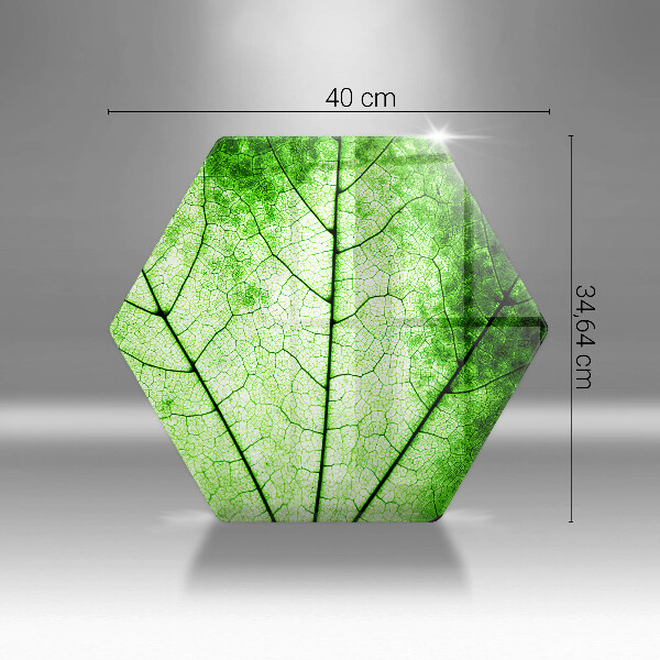 Tocător de bucătărie Frunză decorativă filonată