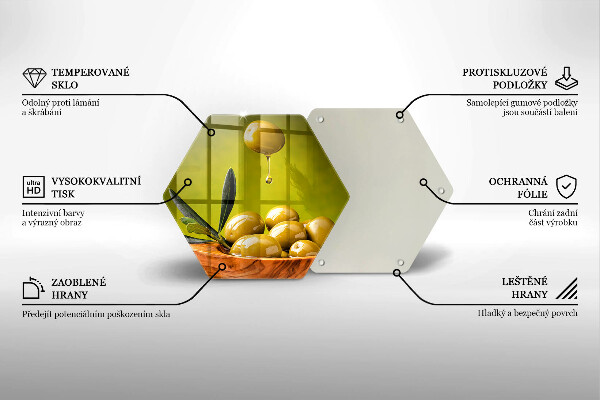 Tocător de bucătărie Măsline gustoase