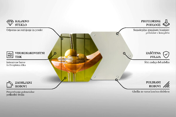Tocător de bucătărie Ulei de măsline și măsline