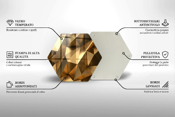 Tocător de bucătărie Fundal de abstractizare a structurii