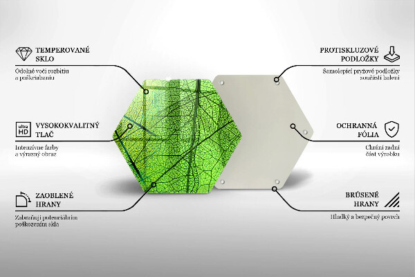 Tocător de bucătărie Venele frunzelor naturii