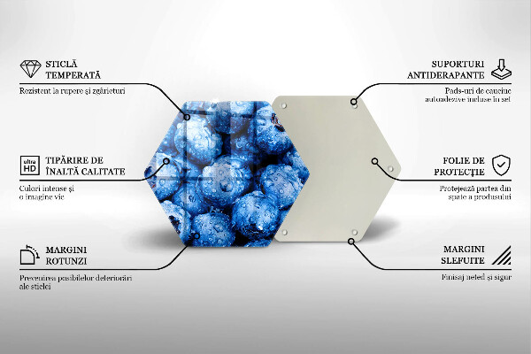 Tocător de bucătărie Afine suculente