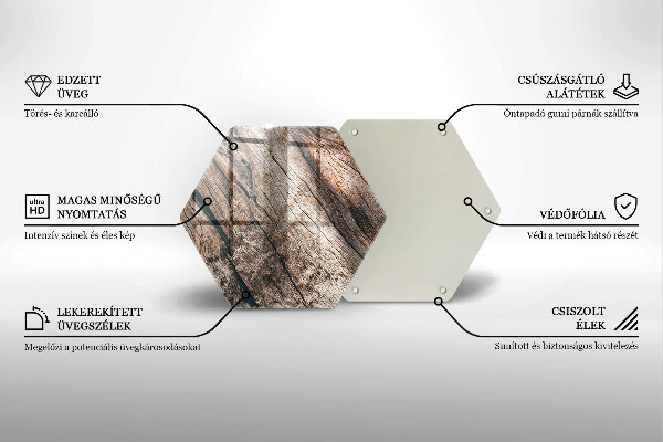 Tocător de bucătărie Structura din lemn