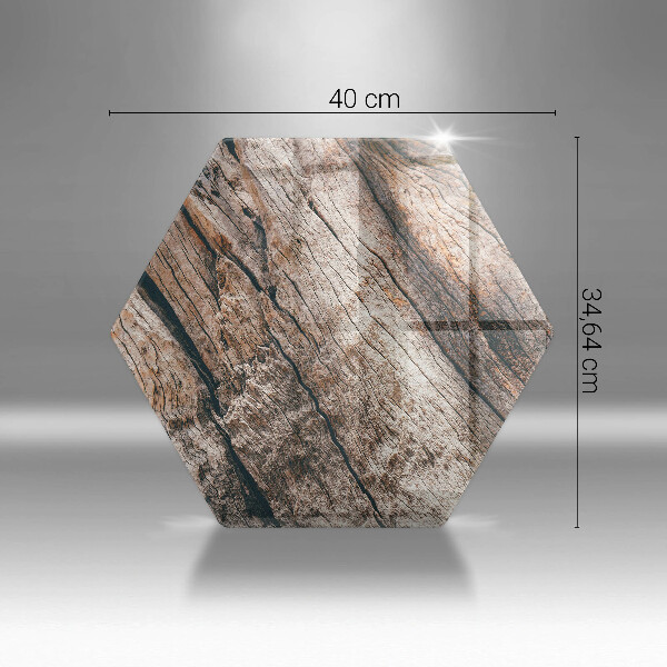 Tocător de bucătărie Structura din lemn