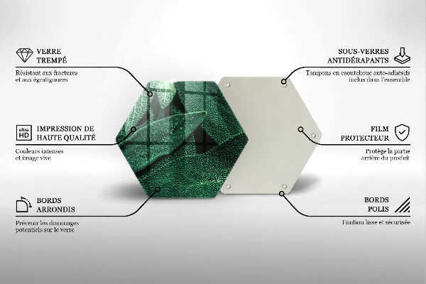 Tocător de bucătărie Frunzele plantei