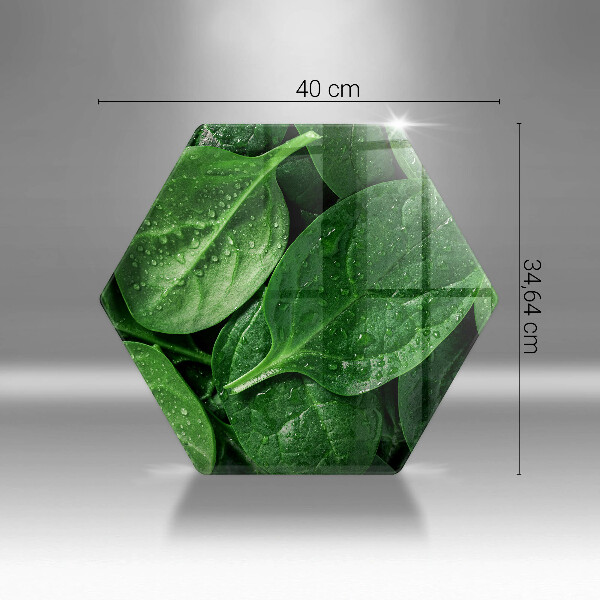 Tocător de bucătărie Frunze de busuioc