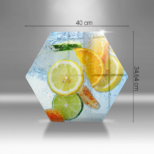 Tocător de bucătărie Apă de citrice suculentă