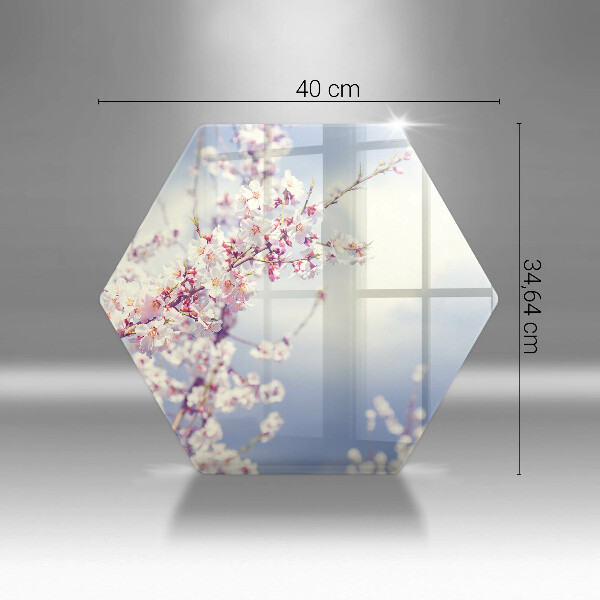 Tocător sticlă Copac înflorit