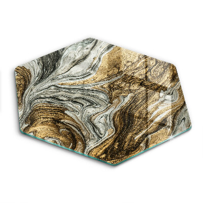 Tocător sticlă Abstracție bogată